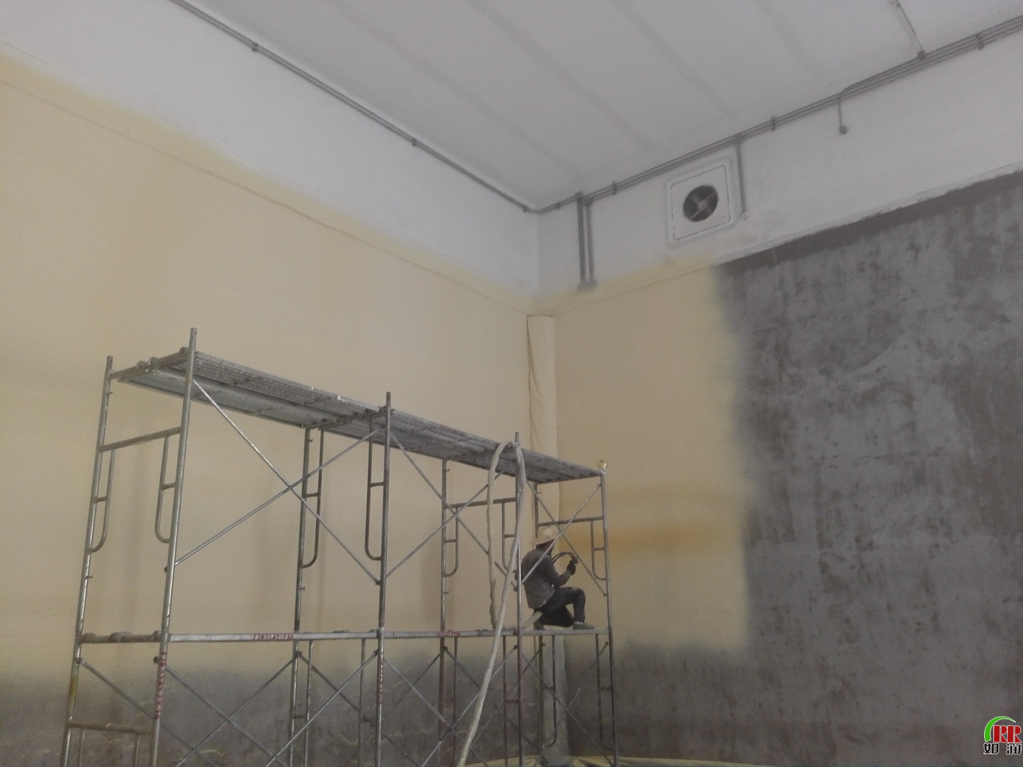 粮库仓内硬泡聚氨酯气密性改造